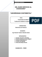 Terminado Informe Del Transmisor FM