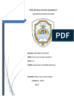 Divisor de Tensión Capacitivo