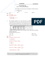 CH GATE'2017 Paper Key Solution PDF