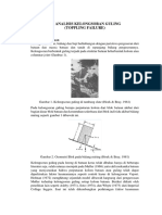 Analisis Kelongsoran Guling