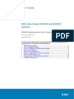 Docu51452 Data Domain DD2200 and DD2500 Systems DIMM Replacement and Upgrade