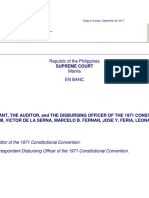 Today Is Sunday, September 24, 2017: Republic of The Philippines Manila en Banc