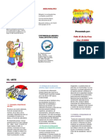 Educacion Artistica... Brochure