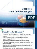 The Conversion Cycle: Introduction To Accounting Information Systems, 7e