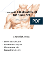 Physical Examination of The Shoulder Final