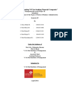 Performance of Banking Vs Non Banking Financial Companies PDF