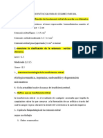 Cuestionario de Fisiopatologia para El Segundo Parcial