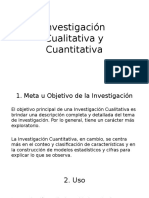 Investigación Cualitativa y Cuantitativa