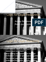 Logic For Legal Reasoning