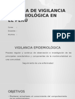 Vigilancia Epidemiológica