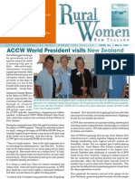 March 2007 Rural Women Magazine, New Zealand