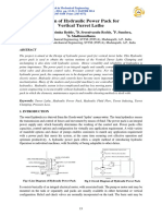 2design of Hydraulic Power Pack For Vertical Turret Lathe GM21Feb14 PDF