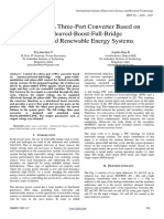 Control of A Three-Port Converter Based On Interleaved-Boost-Full-Bridge