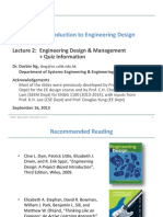 ENGG 1100 Introduction To Engineering Design