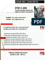 Ventura Astm C-494 Aditivos