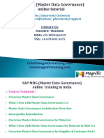 SAP MDG (Master Data Governance) Online Tutorial