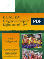 R.A. No. 8371: Indigenous Peoples' Rights Act of 1997