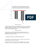 Deformación Unitaria