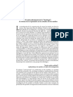 Stuart - Hall - Sin - Garantias S1 34 El Redescubrimiento de La Ideología El Retorno de Lo Reprimido en Los Estudios de Los Medios