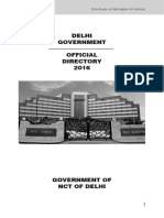 Online Directory 2016 Delhi Govt