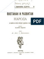 Valter Bedžhot-Postanak I Razvitak Naroda 1902