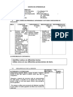 Sesion de Aprendizaje El Verbo y Sus Tiempos1