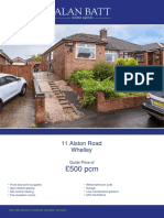 11 Alston Road Whelley: Guide Price of