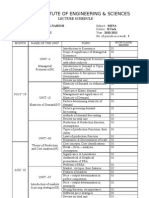 Mefa Syllabus