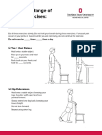 Active Range of Motion Leg Stand