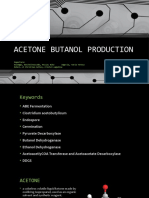 Acetone Butanol Production