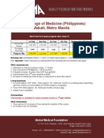 AMA School of Medicine - Makati Campus Fee Structure PDF