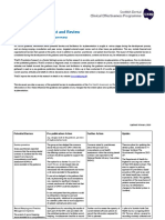 Oral Health Assessment and Review: Guidance Implementation Summary