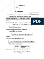 Calculo de Drogas Vasoactivas