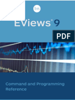 EViews 9 Command Ref