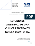 Estudio de Viabilidad de Una Clinica Privada en Guinea Ecuatorial PDF