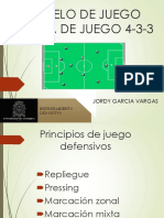 Modelo de Juego Sistema 4 3 3