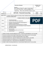 BBA 1st Semester Syllabus Format