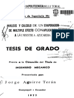 Tesis (Evaporador Multiple Efecto) PDF