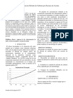 Método de Captura de Dióxido de Carbono Por Escorias de Acerías