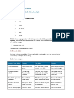 4th Eso Modal Verbs Revision