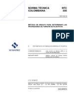 Traccion Plasticos - NTC 595 - 2007