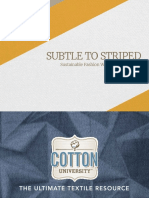 Cationic Cotton Presentation