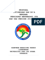 Proposal Istighosah 1