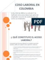 Acoso Laboral en Colombia