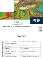 Lecture N. 1: Introduction To Geophysics and Geophysical Data Analysis