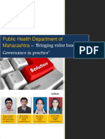 EGovernance in Public Health Dept