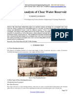 Design and Analysis of Clear Water Reservoir-3961