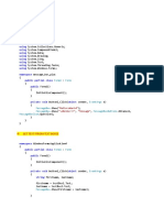 (Visual Programming) All Codings