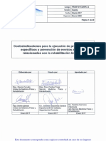 Contraindicacion de Rehabilitacion Kinesica