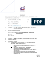 40 NCR-SF050 - Complaint Form